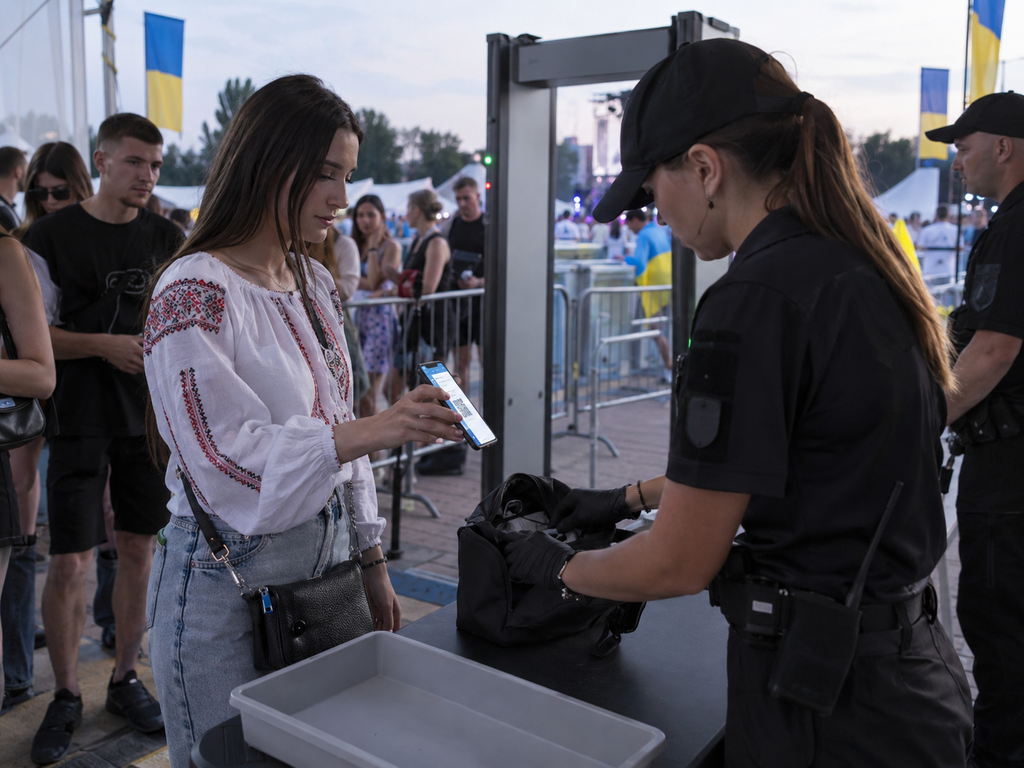 Перевірка квитка та речей