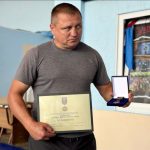 Ветерану з Калуша Роману Демчуку вручили нагороду міністерства оборони України «За тяжке поранення»