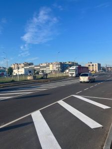 Завершальний етап ремонтних робіт на вулиці Ринковій у Калуші