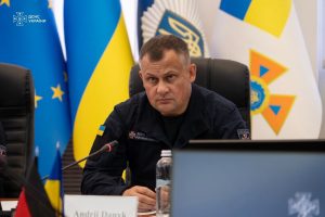Керівник ДСНС України Андрій Даник провів зустріч з німецькою делегацією на чолі з Міністром внутрішніх справ