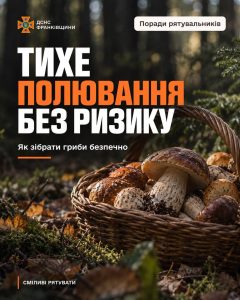 Безпечне збирання грибів — запорука успішного відпочинку