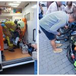 У Франківську рятувальники звільнили дитину, яка застрягла у велосипеді