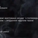 У Косівській територіальній громаді під час пожежі в оселі врятували жінку