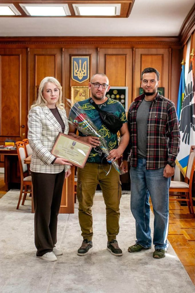Світлана Онищук Вручила державні нагороди захисникам Прикарпаття