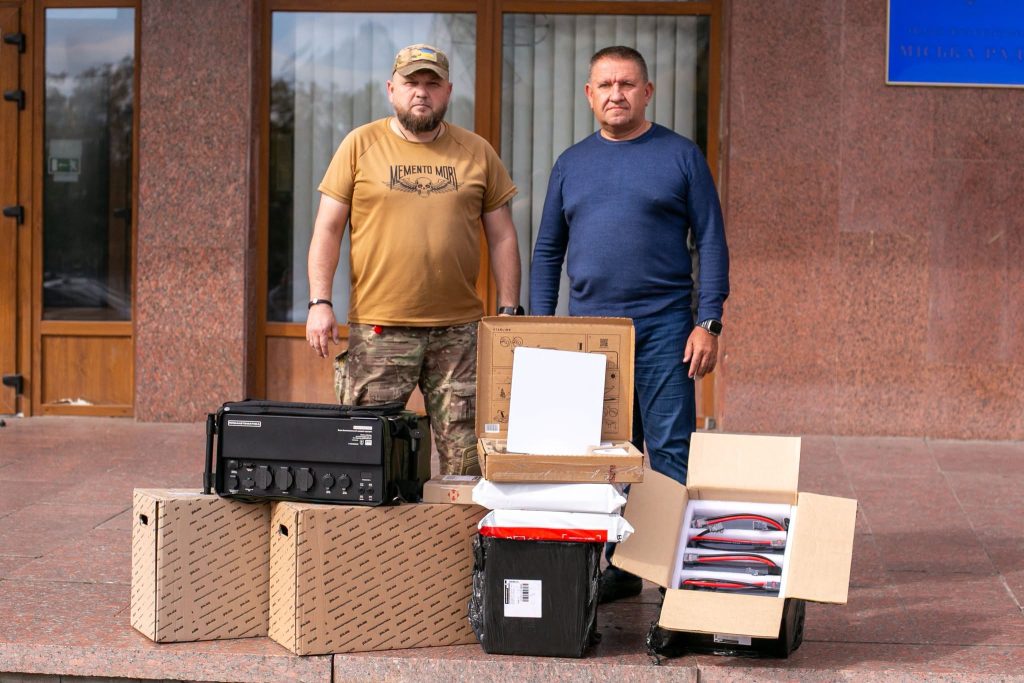 Підтримка військових: підрозділ Сапсан отримав обладнання на 600 тисяч гривень