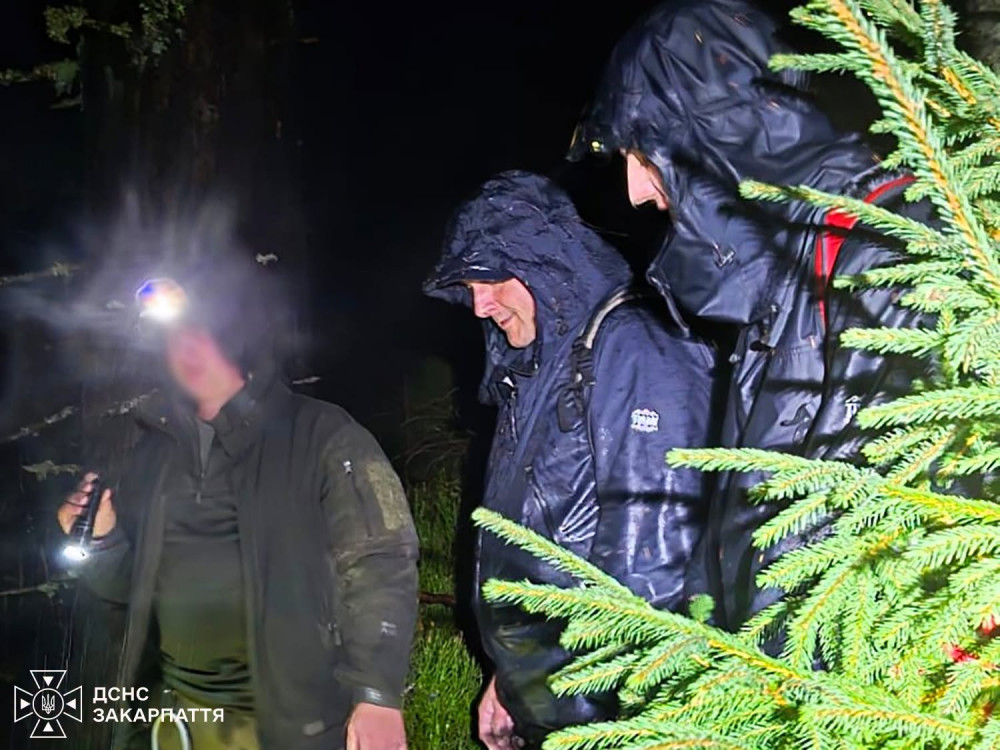 У Карпатах надали допомогу туристу з Кривого Рогу, що загубився біля гори Туркул
