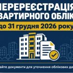 Перереєстрація мешканців Бурштинської громади, які перебувають на квартирному обліку