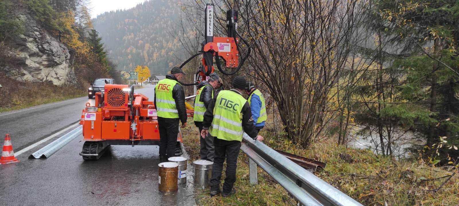 Встановлене бар'єрне огородження