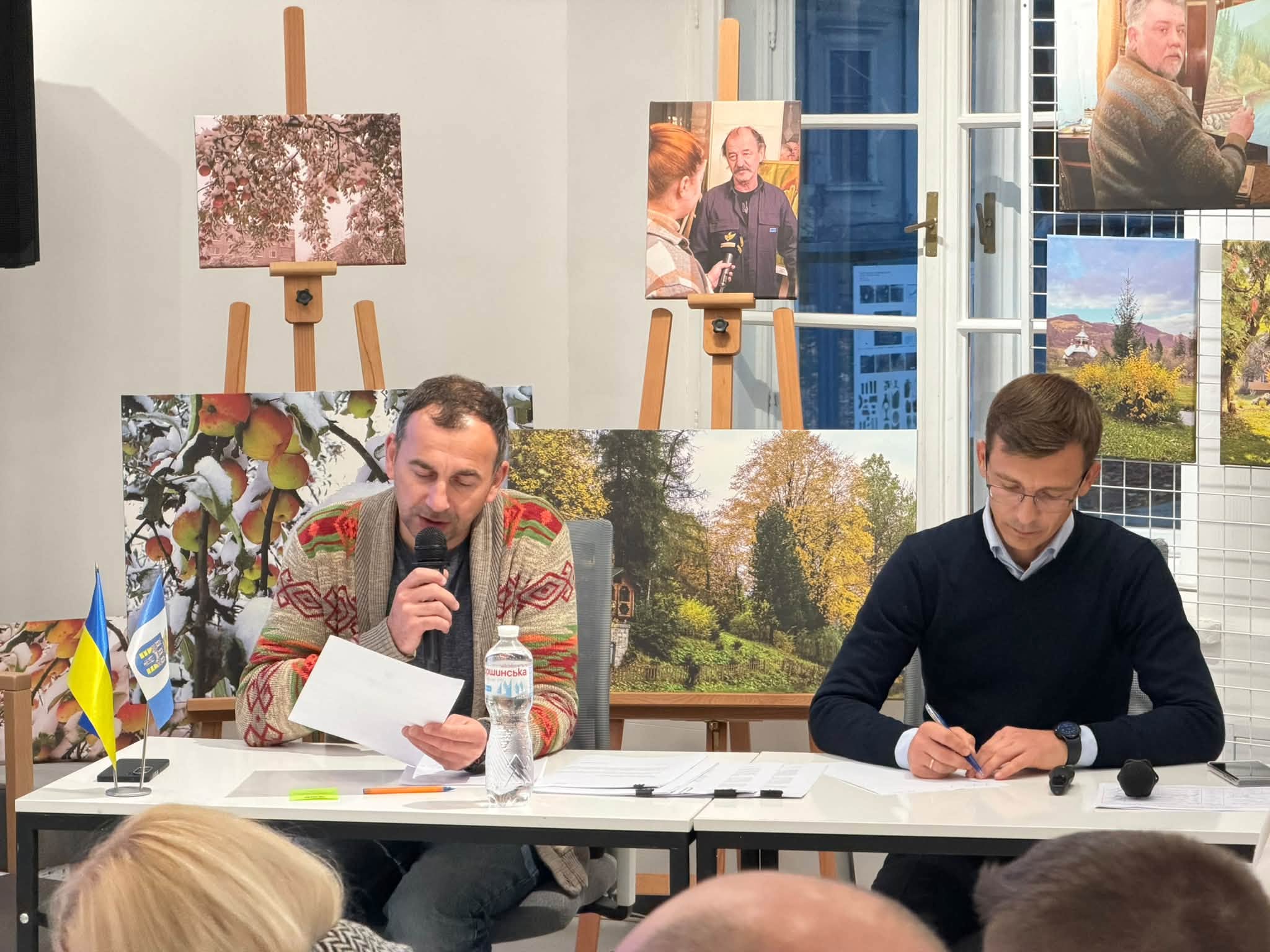 Заслуховування доповідей