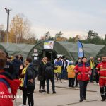 Рятувальники ДСНС активно підтримали евакуйованих мешканців Олешків