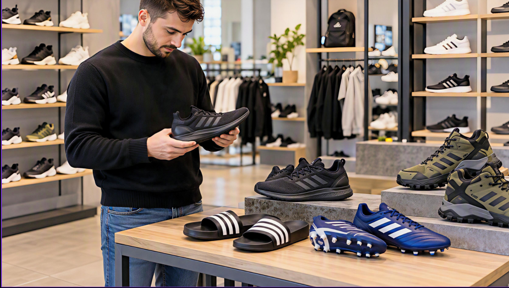asortyment-cholovichoho-vzuttya-adidas-u-mahazyni