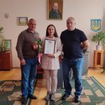 Роман Боднар нагородив працівниць Тлумацької міської ради грамотами