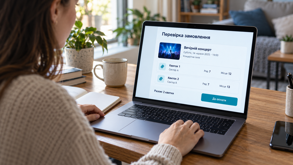 Перевірка замовлення перед оплатою.