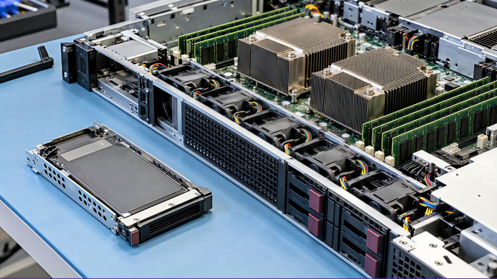 Серверні компоненти: процесори, пам’ять і SSD
