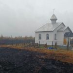 У Сваричеві пожежа знищила 3 гектари території, але не дісталась каплички