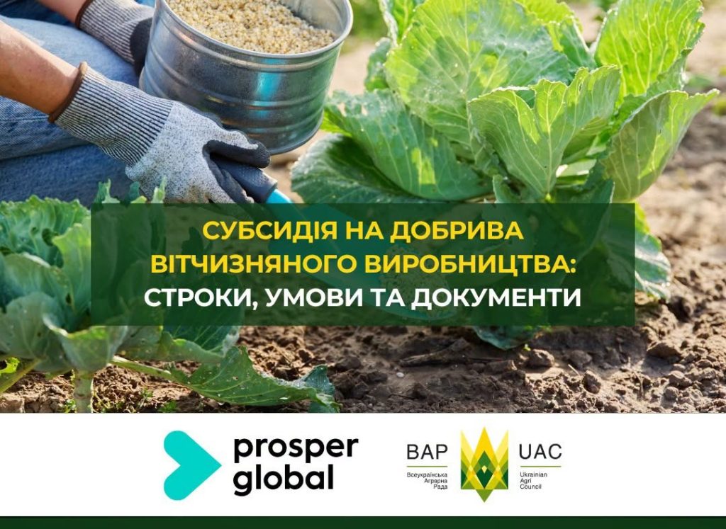 Фінансова підтримка на закупівлю комплексних мінеральних добрив українського виробника