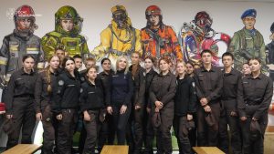 Тренінги з безпеки для ліцеїстів МВС продовжуються на території Головного управління ДСНС