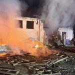 Рятувальники Прикарпаття успішно загасили пожежі, викликані ворожими обстрілами