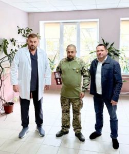 Військовослужбовцю вручили державну нагороду — орден «За мужність»