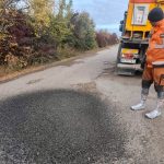 Ремонтні роботи на основних шляхах Прикарпаття