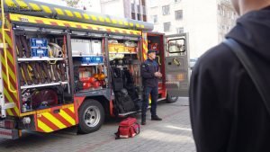 Рятувальники організували зустріч з питань безпеки для більше ніж 60 студентів Університету Короля Данила