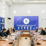 Заступниця Міністра внутрішніх справ України Катерина Павліченко разом з іншими представниками