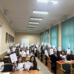 В Івано-Франківському національному медичному університеті взяли участь у написанні Радіодиктанту національної єдності