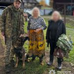 Тримався на сліді більше двох кілометрів: поліцейські Прикарпаття разом із службовими собаками
