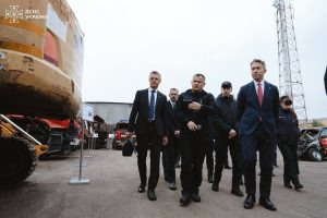 Голова Державної служби України з надзвичайних ситуацій Андрій Даник провів зустріч з делегацією з Королівства Норвегія