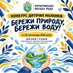 Розпочинається конкурс дитячих малюнків «Піклуйся про природу, бережи воду!»