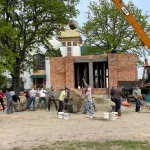 У Голині спорудили 30-метрову дзвіницю завдяки внескам місцевих жителів