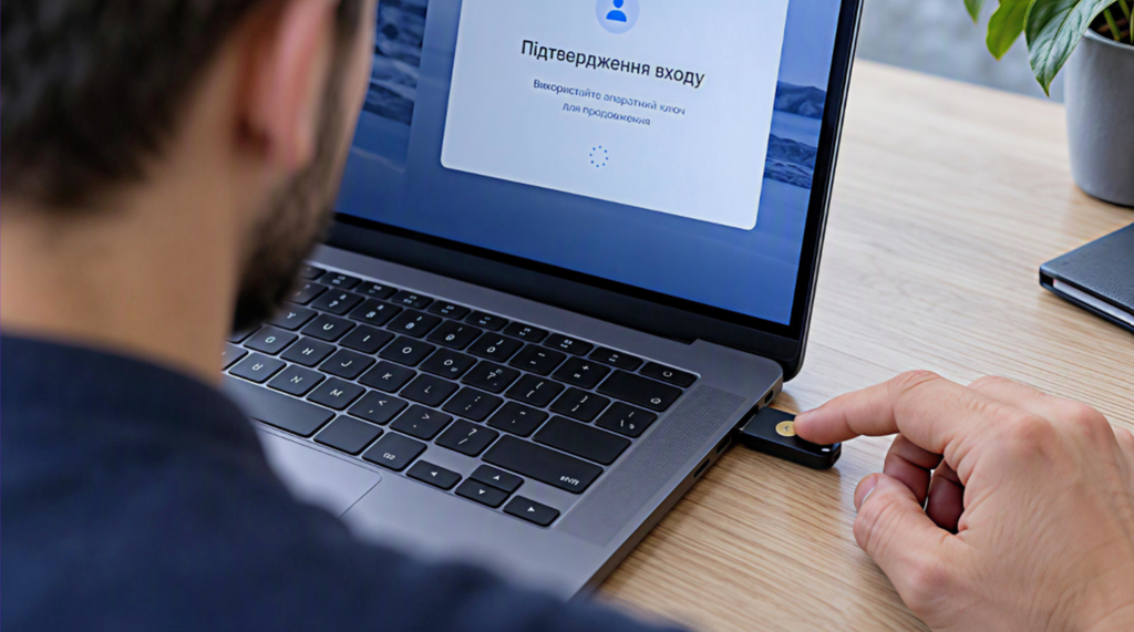 Захист доступу до VPS апаратним ключем
