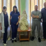 Солдат Збройних сил України передав Калуському пологовому будинку створені своїми руками скульптури